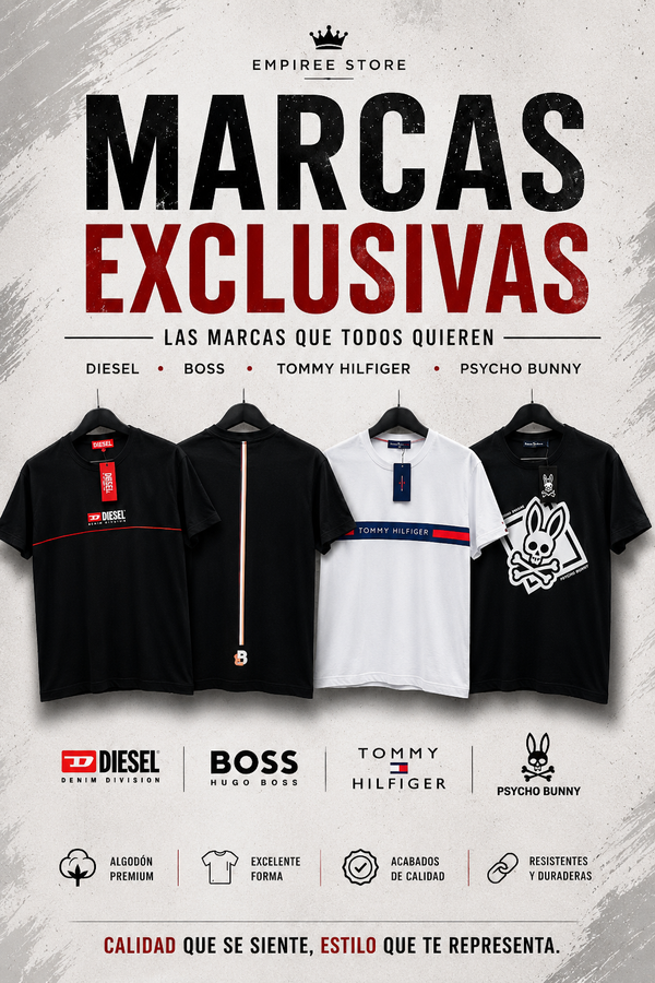 Las Camisetas Más Exclusivas De Las Marcas Más Reconocidas
