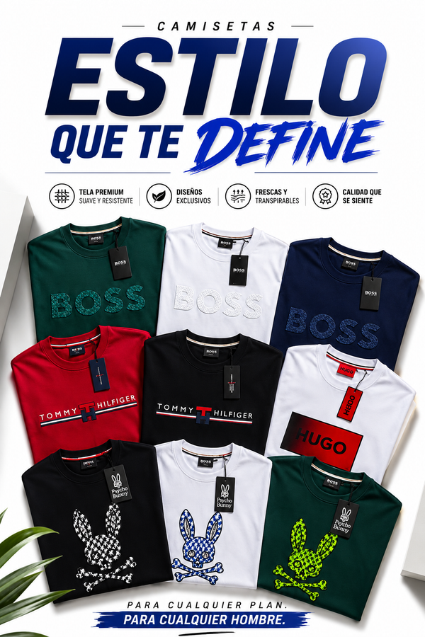 Camisetas para Hombre | Estilo que Marca la Diferencia